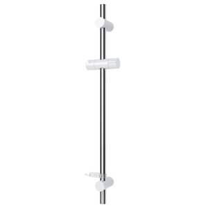 Triton Pro-Fit Shower Riser Rail - Chrome/White (TSKPROFITWC) - main image 1