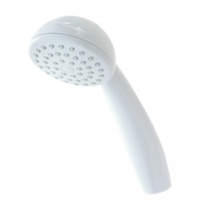 Triton Nitro single spray shower head - white (88500006) - main image 1