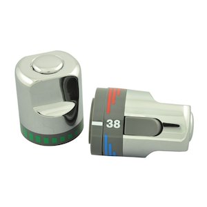 Triton Riya control knobs (pair) - chrome (83311540) - main image 1