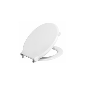 Twyford Avalon/Sola Toilet Seat - White (AV7875WH) - main image 1