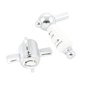 Ultra traditional handle assembly - chrome (SAG30212) - main image 1