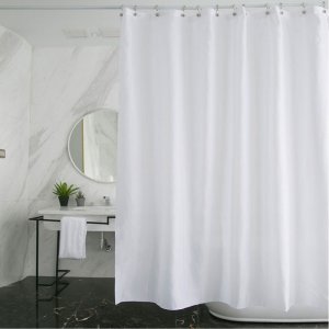 Uniblade 1800mm x 1800mm shower curtain - white (SKU1) - main image 1