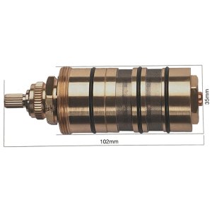 Universal Thermostatic Shower Cartridge - Alternative to HUB-001A-WAX (THERMO 2) - main image 1