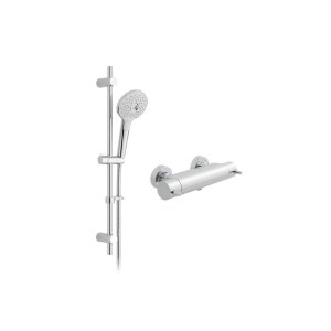 Vado Celsius Exposed Thermostatic Shower Set - Chrome (CEL-1701-3/4-ORA-CP) - main image 1