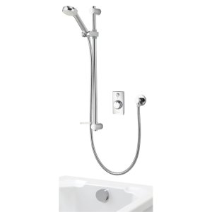 Aqualisa Visage Q Smart Shower Concealed with Adj Head and Bath Fill - HP/Combi (VSQ.A1.BV.DVBTX.23) - main image 1