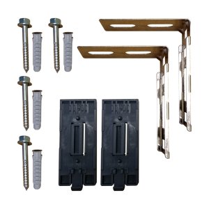 Wall Brackets for 820 & 980mm post-Dec2015 Cistern Only (ABSP-20-0122) - main image 1