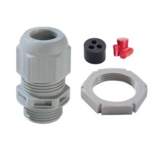 Wiska IP68 Plastic Tails Kit -  32mm - Grey (TKE/P32) - main image 1