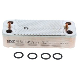 ZBI1001102 Heat Exchanger - DHW - 28S (ZBI1001102) - main image 1