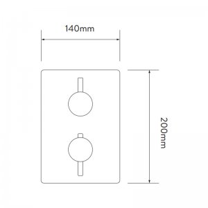 Aqualisa Dream concealed mixer shower with adjustable & wall fixed shower heads HP/Combi (DRMDCV003) - main image 2