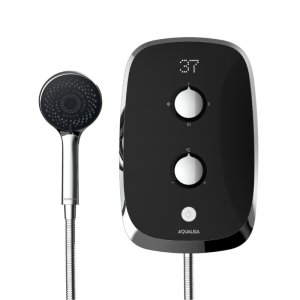 Aqualisa eMOTION Electric Shower 10.5kW - Midnight Black (MOBC105) - main image 2