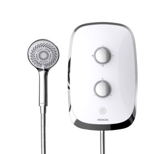 Aqualisa eMOTION Electric Shower 9.5kW - Arctic White (MOWC95) - main image 2