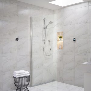 Aqualisa Optic Q Digital Smart Shower Concealed with Adjustable Head - Gravity Pumped (OPQ.A2.BV.20) - main image 2