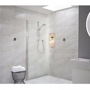 Aqualisa Optic Q Digital Smart Shower Concealed with Adjustable Head - High Pressure/Combi (OPQ.A1.BV.20) - main image 2