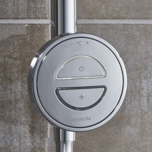 Aqualisa Unity Q Digital Smart Shower Exposed Adjustable - Gravity Pumped (UTQ.A2.EV.20) - main image 2