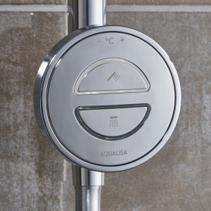 Aqualisa Unity Q Digital Smart Shower Exposed Adjustable with Bath - High Pressure/Combi (UTQ.A1.EV.DVBTX.20) - main image 2