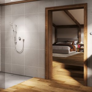 Aqualisa Unity Q Smart Shower Concealed with Adj Head - HP/Combi (UTQ.A1.BV.23) - main image 2