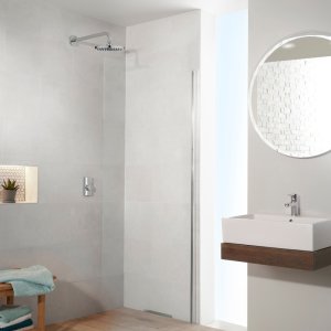 Aqualisa Visage Q Smart Shower Concealed with Fixed Head - HP/Combi (VSQ.A1.BR.23) - main image 2