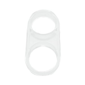 Aqualisa 25mm shower hose retaining ring - clear (215006) - main image 2