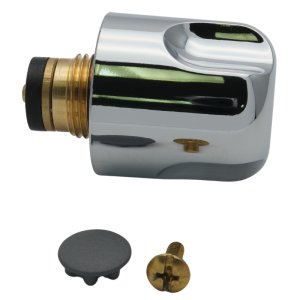 Aqualisa Midas 100 flow control valve and handle - chrome (518102) - main image 2