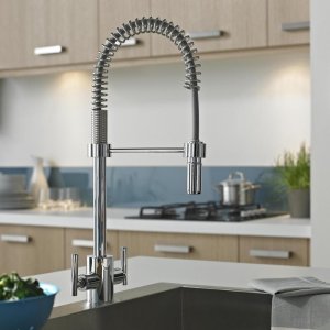 Bristan Artisan Professional sink mixer with pull down nozzle - chrome (AR SNKPRO C) - main image 2