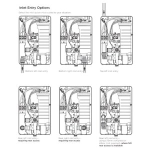 Bristan Cheer Electric Shower 9.5kW - White (CHE95 W) - main image 2