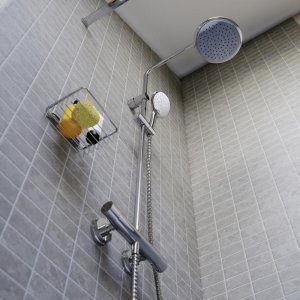 Bristan Claret thermostatic exposed bar shower with rigid riser (CLR SHXDIVFF C) - main image 2