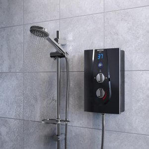 Bristan Glee Electric Shower 8.5kW - Black (GLE385 B) - main image 2