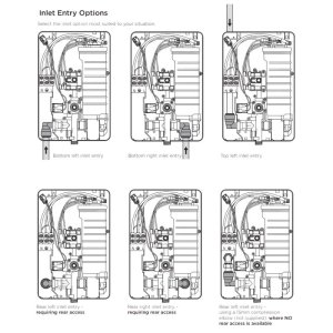 Bristan Glee Electric Shower 9.5kW - White (GLE395 W) - main image 2