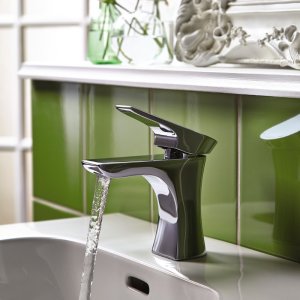 Bristan Hourglass Basin Mixer - Chrome (HOU BAS C) - main image 2