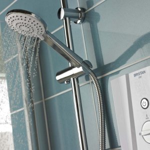 Bristan Joy Thermostatic Electric Shower 9.5kW - White (JOYT395 W) - main image 2