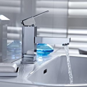 Bristan Quadrato Eco Basin Mixer - Chrome (QD EBASNW C) - main image 2