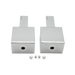 Bristan Quadrato Handles - Pair - Chrome (100068) - main image 2