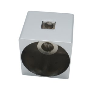 Bristan Quadrato temperature handle - chrome (B30232-TM HANDLE ASS) - main image 2
