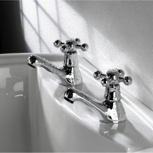 Bristan Regency Basin Taps (R 1/2 C) - main image 2