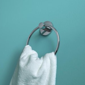 Bristan Round Towel Ring - Chrome (RD RING C) - main image 2