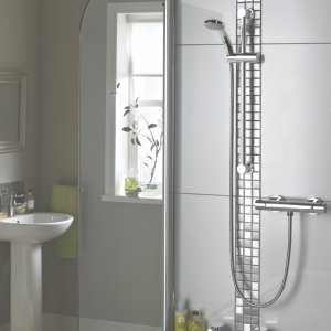 Bristan Thermostatic Bar Shower with Multi Function Handset (FZ SHXMMCTFF C) - main image 2