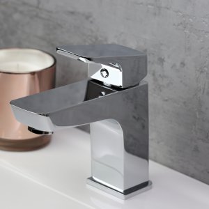 Bristan Vertico Basin Mixer Tap - Chrome (VRT BASNW C) - main image 2