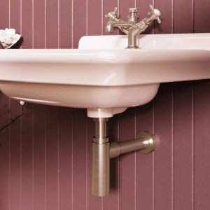 Burlington Tall Bottle Trap - Brushed Nickel (BUR_BTR0402L) - main image 2