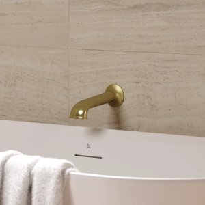 Crosswater Belgravia Bath Spout - Brushed Brass (BL0370WF) - main image 2