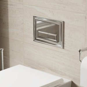 Crosswater Belgravia Flush Plate - Chrome (BLFLUSHC) - main image 2