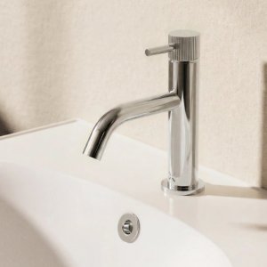 Crosswater MPRO Fluted Basin Tap - Chrome (PRO110DNC_F) - main image 2