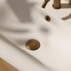 Crosswater Universal Click Clack Basin Waste - Brushed Bronze (BSW0260BZ_V2) - main image 2