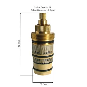 Crosswater thermostatic cartridge (TCG1209FA1) - main image 2