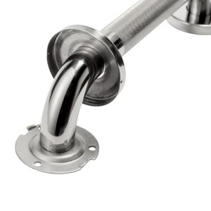 Croydex 300mm Stainless Steel Straight Grab Bar with Ant-Slip Grip - Chrome (AP500541) - main image 2
