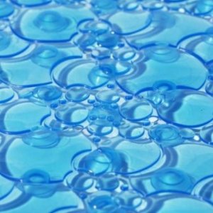 Croydex Bubbles Shower Mat - Blue (AH220824) - main image 2