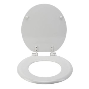 Croydex Buttermere Sit Tight Toilet Seat - White (WL601922H) - main image 2