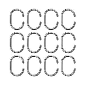 Croydex C Shaped Curtain Ring - Chrome (AK142141) - main image 2