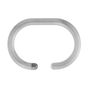 Croydex C Shaped Curtain Ring - Clear (AK142132) - main image 2