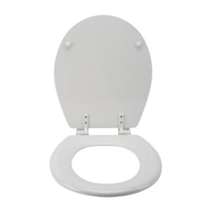 Croydex Collerson Sit Tight Toilet Seat - White (WL600522H) - main image 2