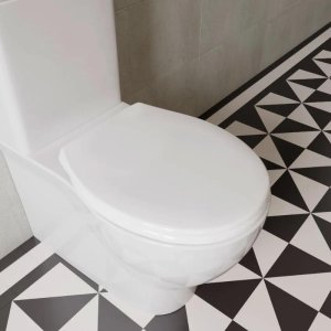 Croydex Constance Flexi-Fix Toilet Seat - White (WL601722H) - main image 2